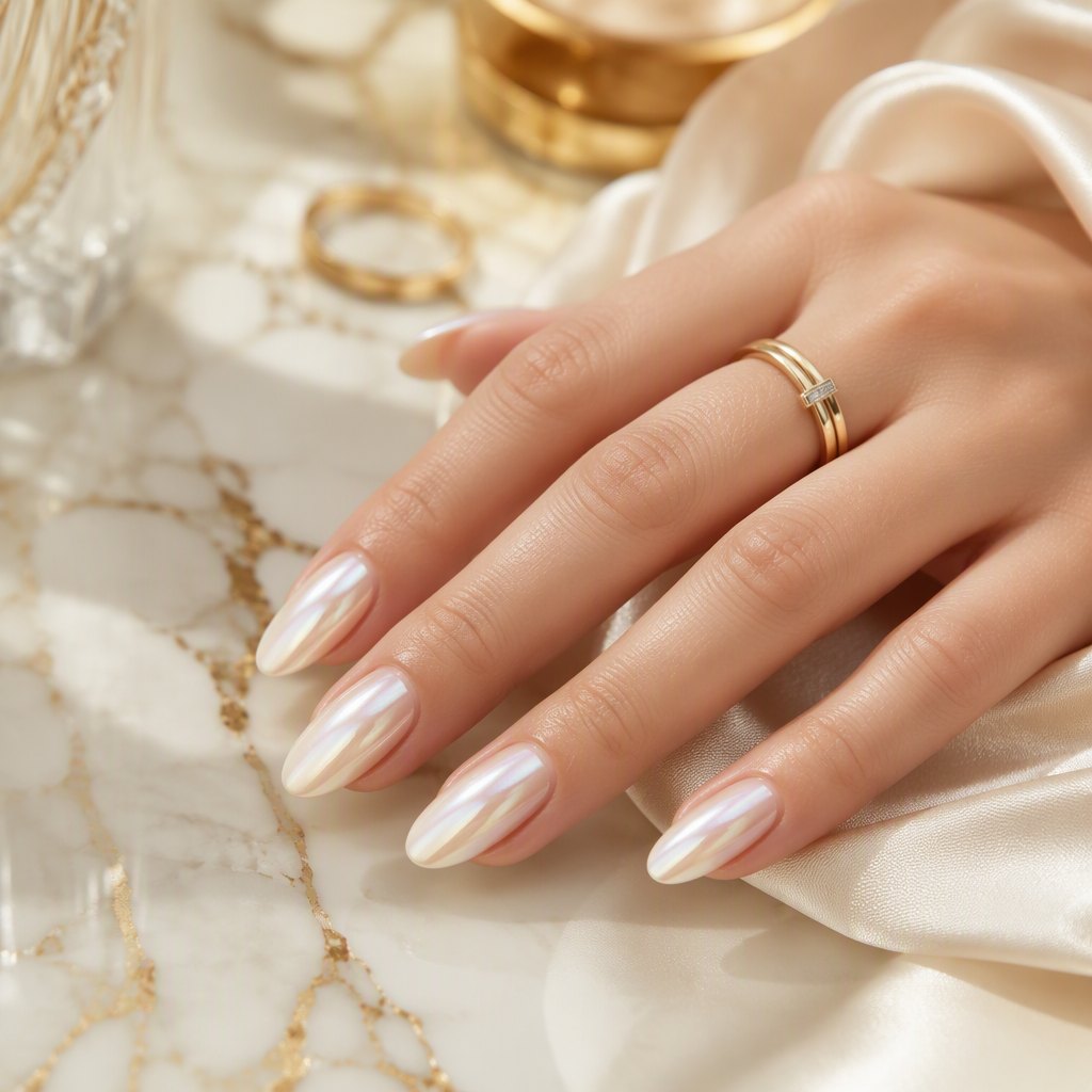 Pearl Chrome – RinaNails Nail Art